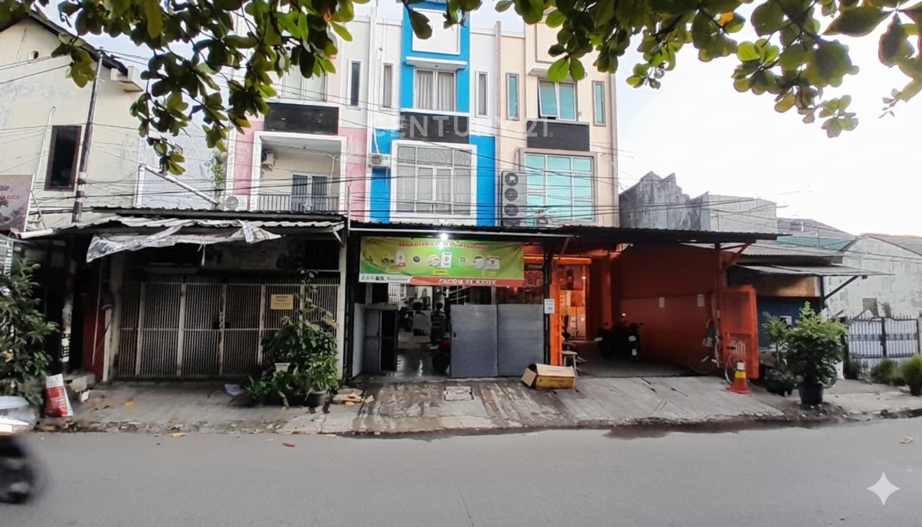 Sewa Ruko Pinggir Jl Raya 3lt Di Perumnas 1 Bekasi Barat